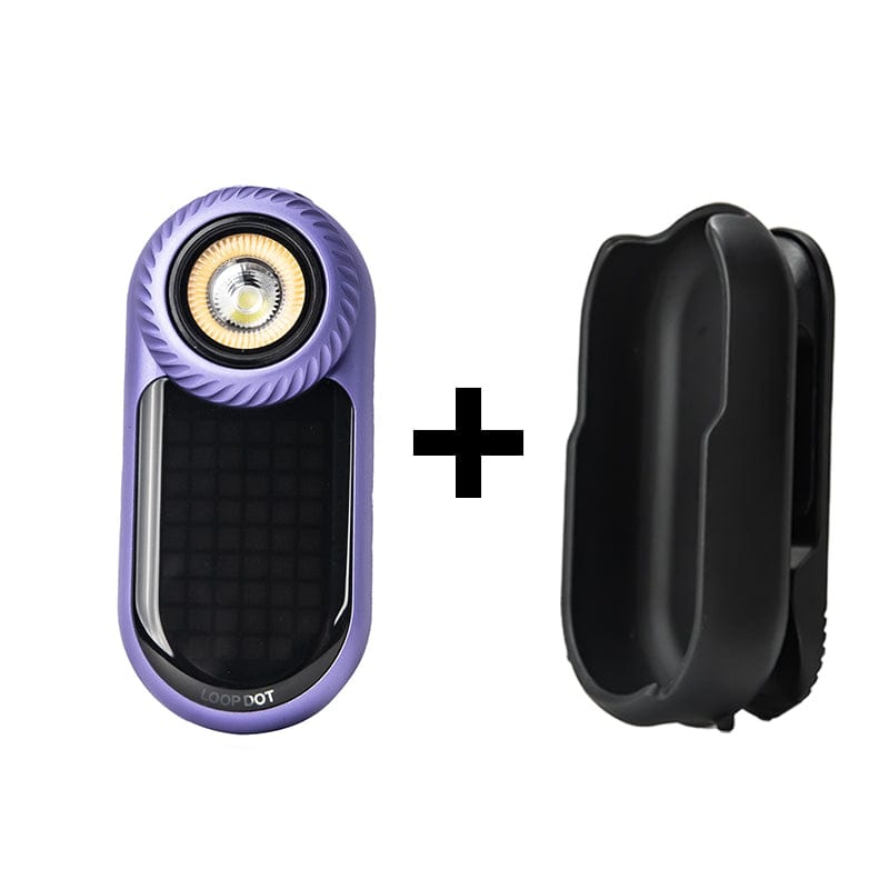 LOOP GEAR 禁店铺满减及优惠代码 SK09-LOOPDOT Aluminum purple+back clip