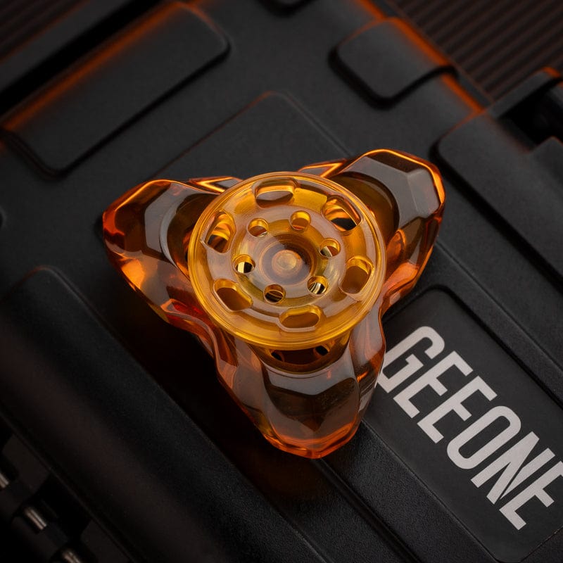 LQ EDC Fidget Spinner Chinchilla Polished PEI