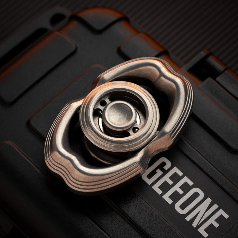 LQ EDC Fidget Spinner Obsidian