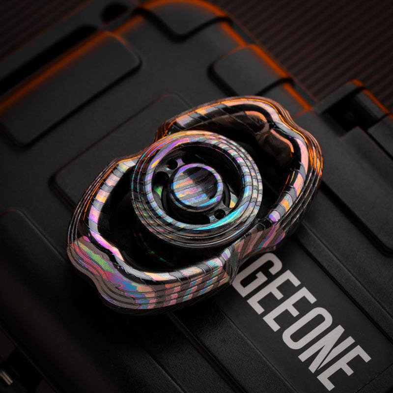 LQ EDC Fidget Spinner Obsidian Zircuti