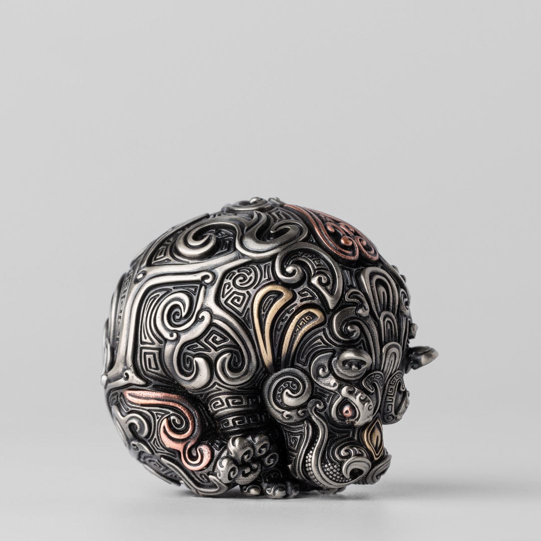 LY EDC Other Hippopotamus Ornament Distress Cupronickel