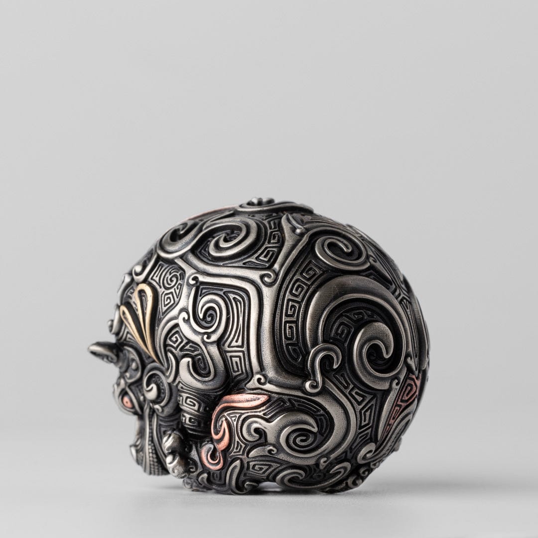LY EDC Other Hippopotamus Ornament Distress Cupronickel