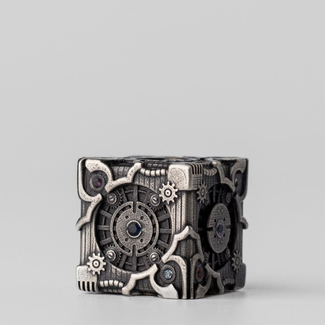 LY EDC Pendants Mechanical Block Lanyard Bead Cupronickel