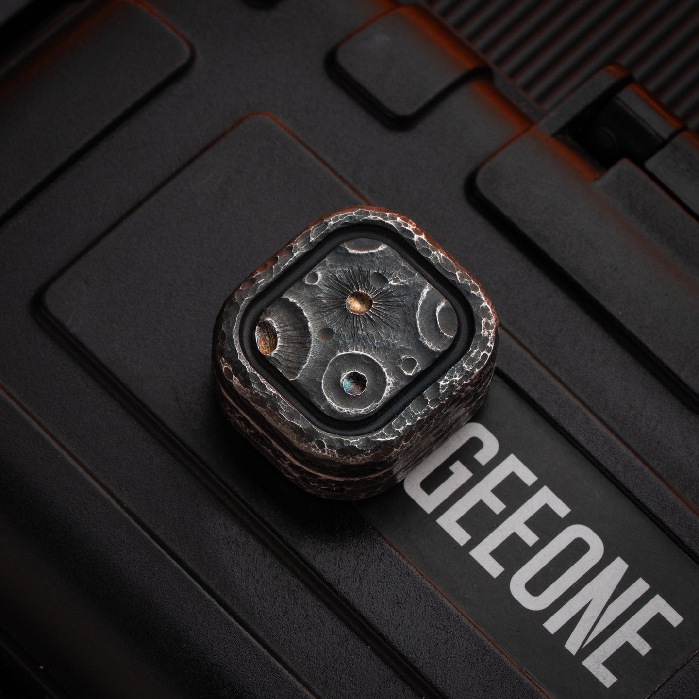 MACKIE Fidget Slider CP3 nano Stainless Steel (hammer engraving)