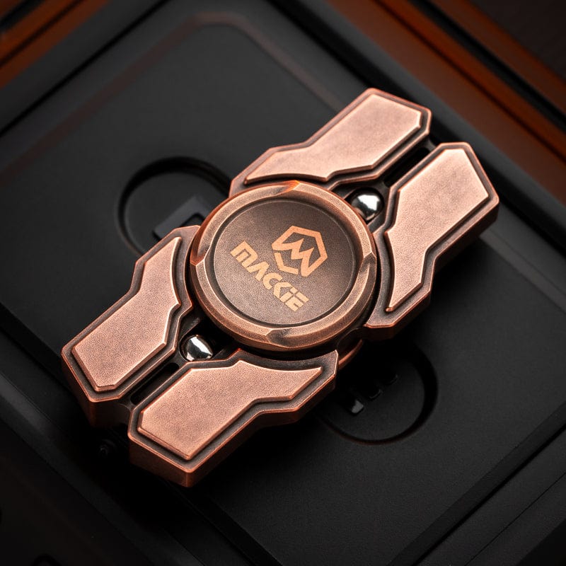 MACKIE Fidget Spinner DIVINE SHIELD Distress Copper