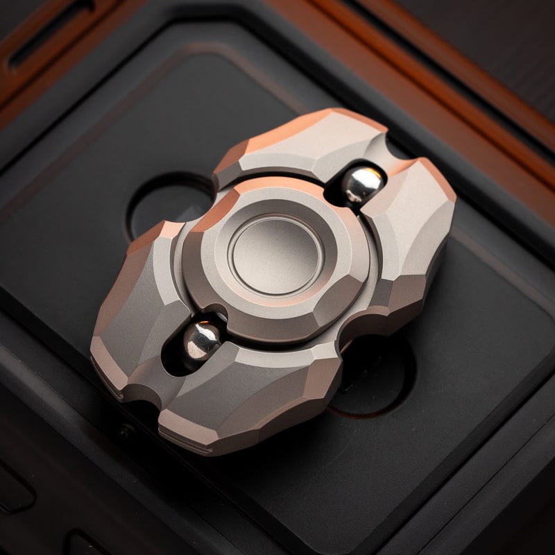 MACKIE Fidget Spinner PULSE Blasted Titanium