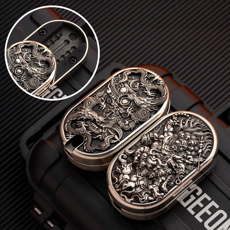 Magic Art Fidget Slider Mahakala Slider Cupronickel-two tracks