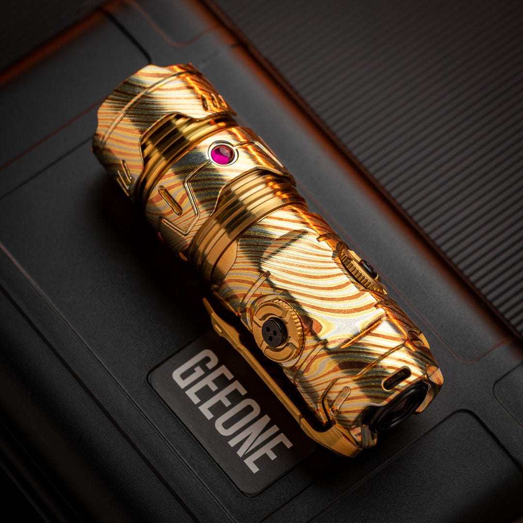 Manker Multi Tool Mankerlight TimeBack III Mokume + Brass