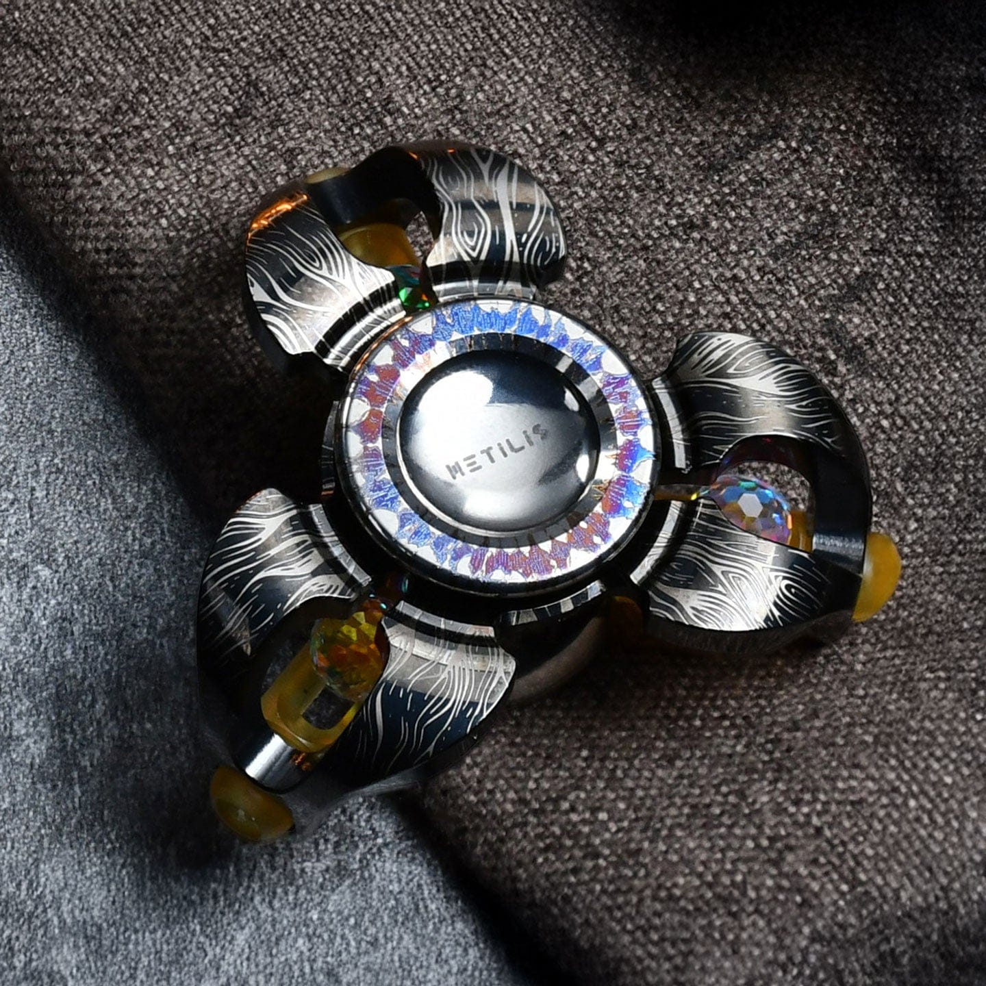 METILIS 只禁优惠代码 Star Fall Polished Stainless Steel+Titanium