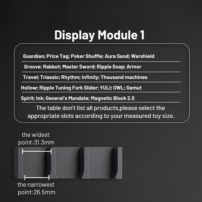 MONIZI 只禁优惠代码 Display Stand