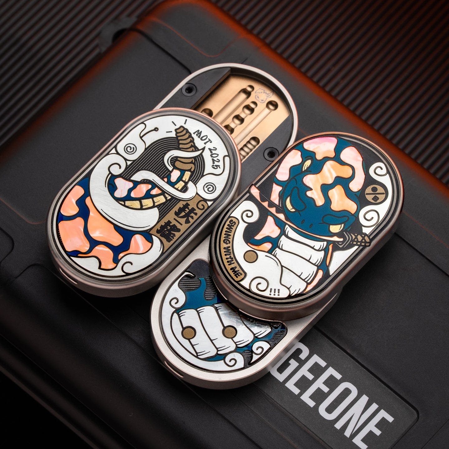 MOT 禁店铺满减及优惠代码 Groove Pro-Fu Yao Titanium-photolithography Indigo mist dye