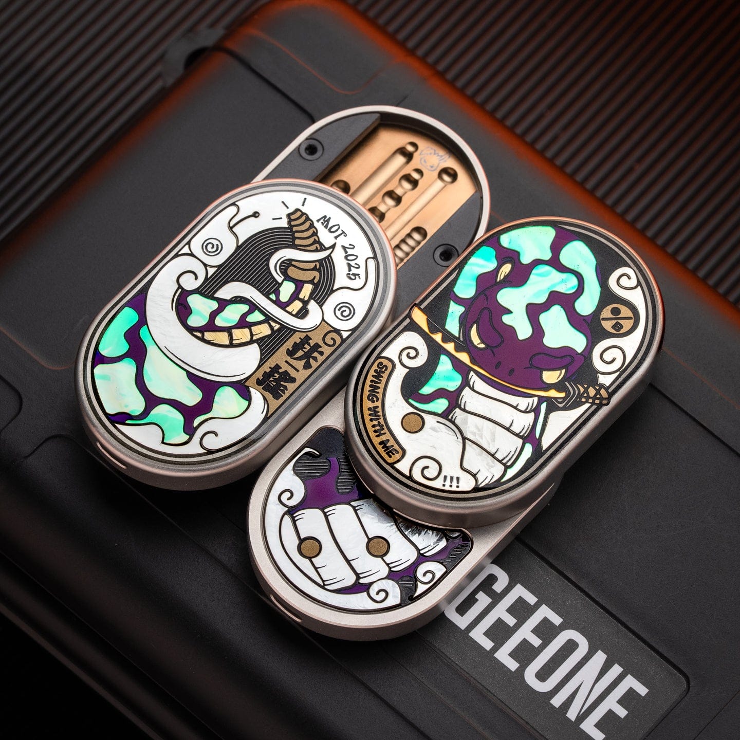 MOT 禁店铺满减及优惠代码 Groove Pro-Fu Yao Titanium-photolithography Midnight deep purple