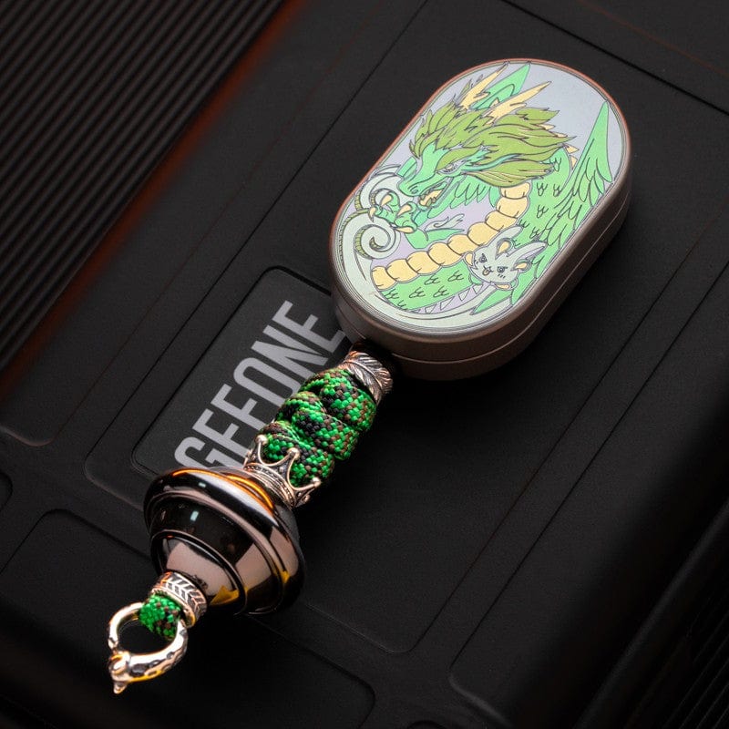 MOT 只禁优惠代码 Groove Slider Set / Titanium-green dragon+planet braiding kit