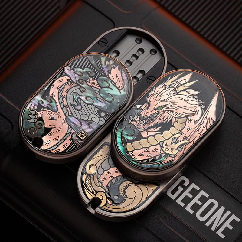 MOT 禁店铺满减及优惠代码 Groove Slider Titanium-orange dragon coating (purple shell)