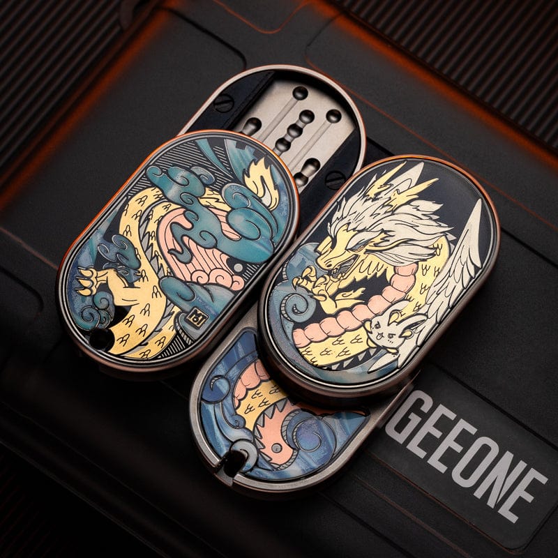 MOT 禁店铺满减及优惠代码 Groove Slider Titanium-silver dragon coating (pet luminous material)