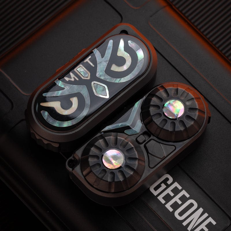 MOT 禁店铺满减及优惠代码 OWL Blackened Stainless Steel (purple shell coating)