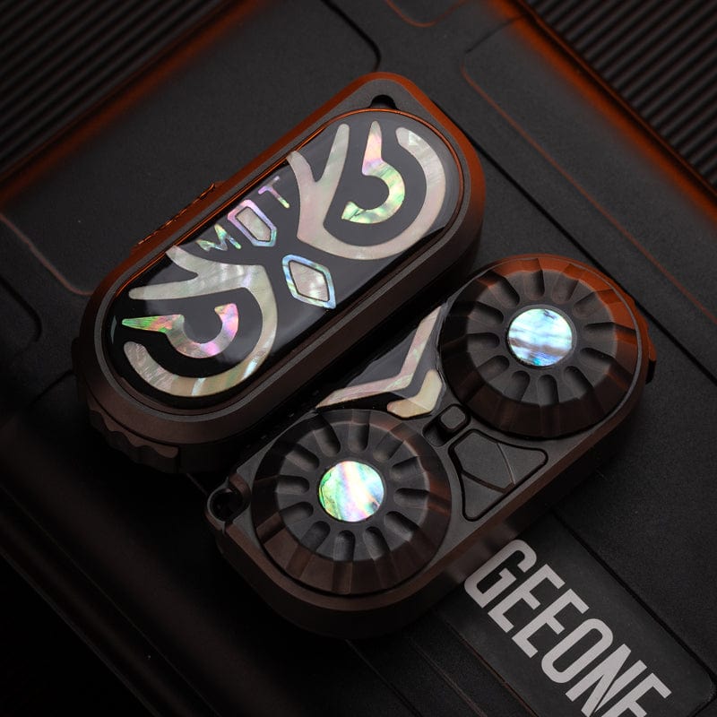 MOT 禁店铺满减及优惠代码 OWL Blackened Stainless Steel (white shell coating)