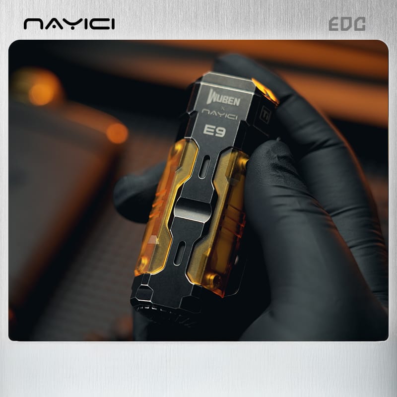 MUYI 只禁优惠代码 NAYICI x WUBEN E9 Flashlight