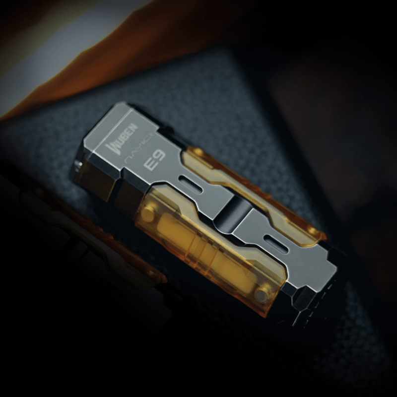 MUYI 只禁优惠代码 NAYICI x WUBEN E9 Flashlight Titanium (ships in 3 days)