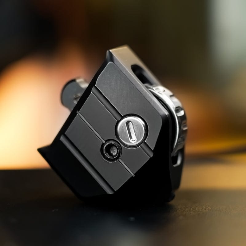 MUYI Fidget Slider Brotherhood of Blades Accessory(ratchet function) / Blackened Titanium