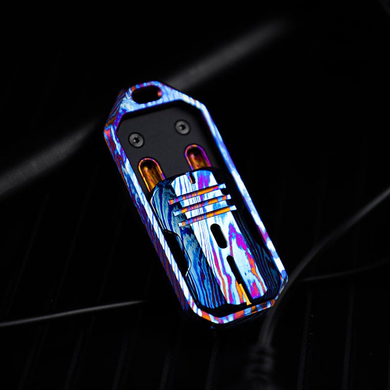 MUYI Fidget Slider Music Waves Slider Polished Mokuti