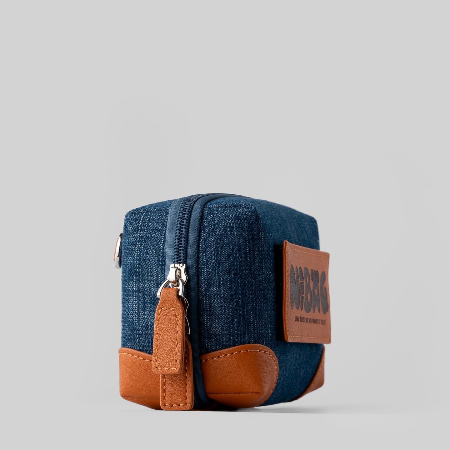 NINI EDC 只禁优惠代码 Ni Bag Denim & Microfiber Leather
