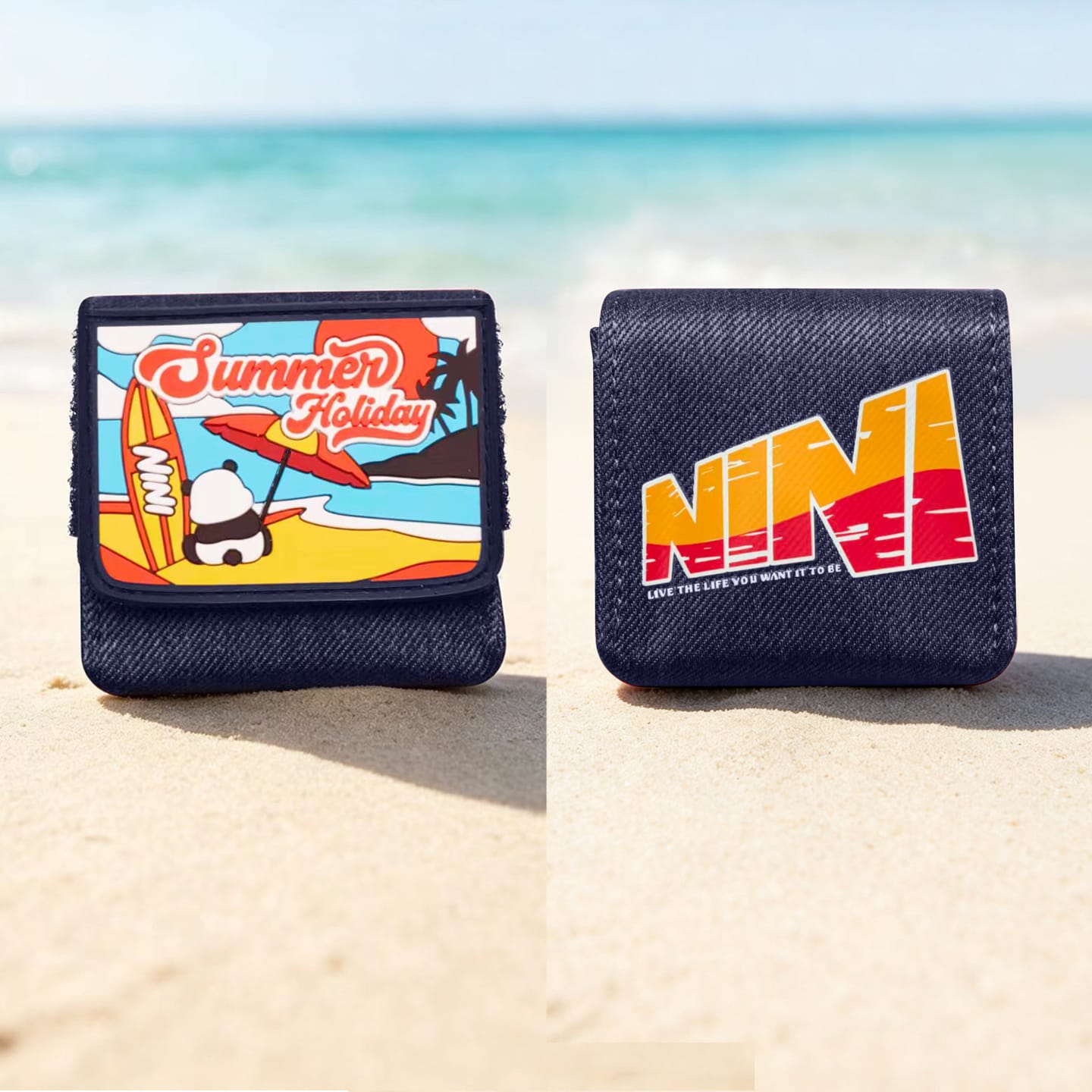 NINI EDC 只禁优惠代码 Ni Bag Denim (XS)