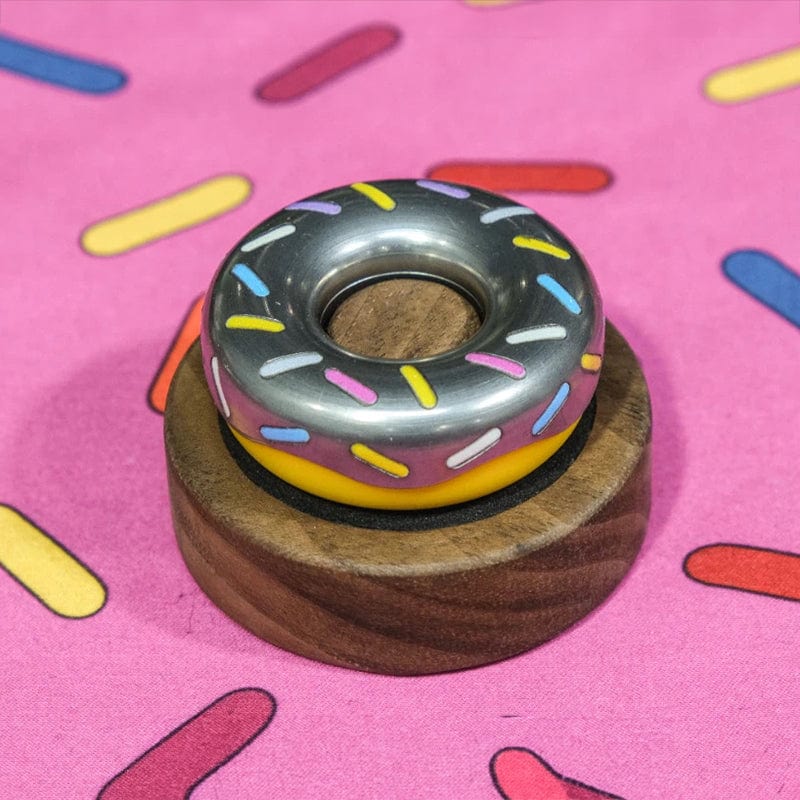 OS EDC Fidget Slider MINI Donut Pearlescent Stainless Steel