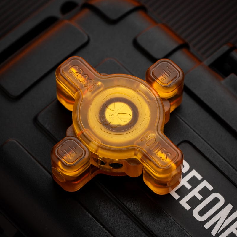 Osseous Point Studio Fidget Slider Cross Bones