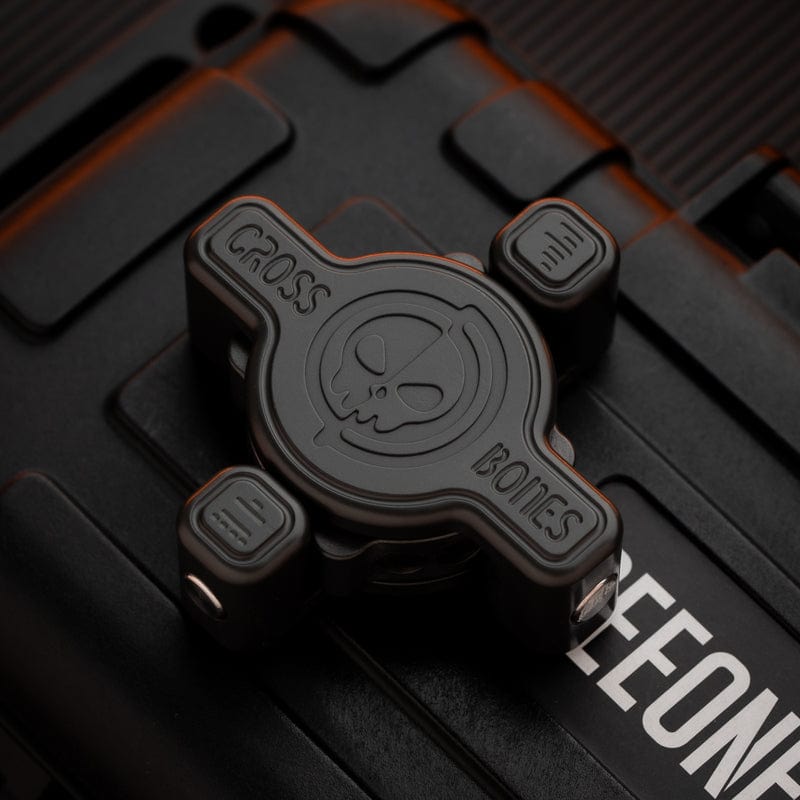 Osseous Point Studio Fidget Slider Cross Bones