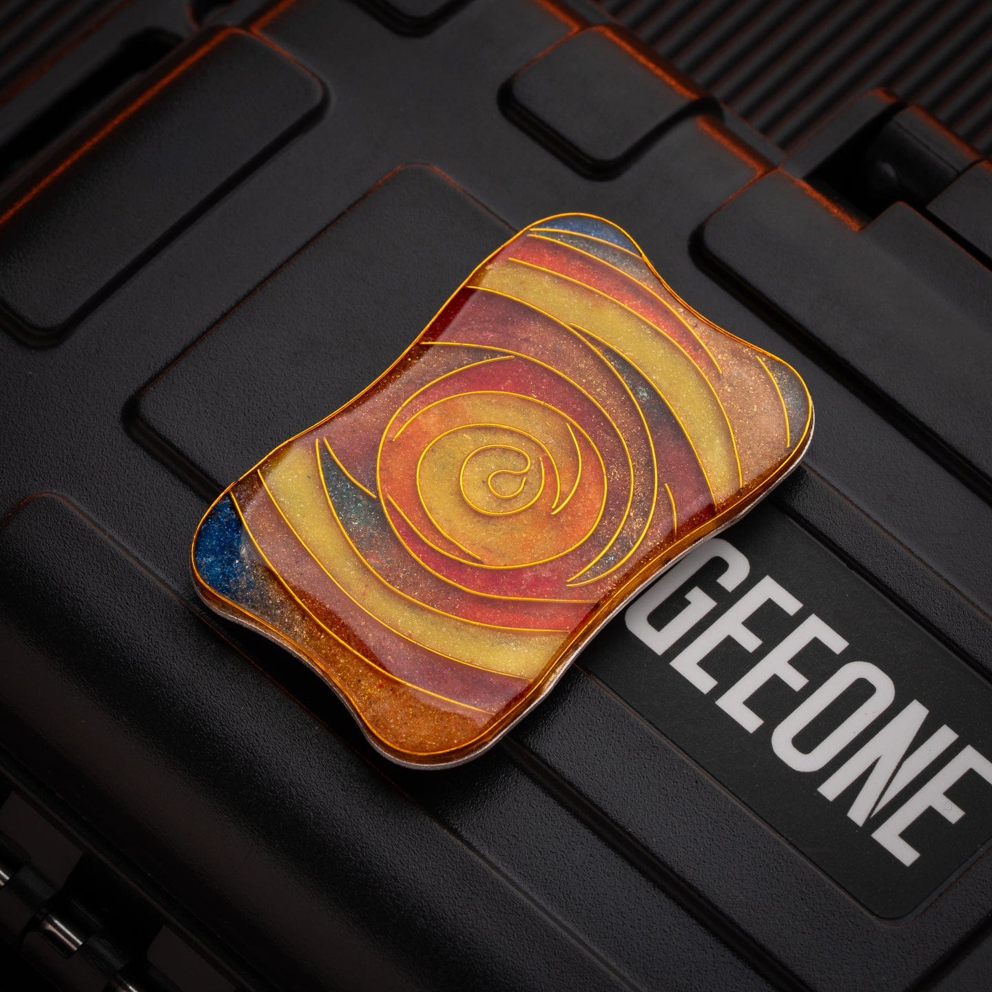 Peacock Fidget Slider Aura Sand Aura Sand Plate-Cloisonné / Dunhuang (1pc) without main body