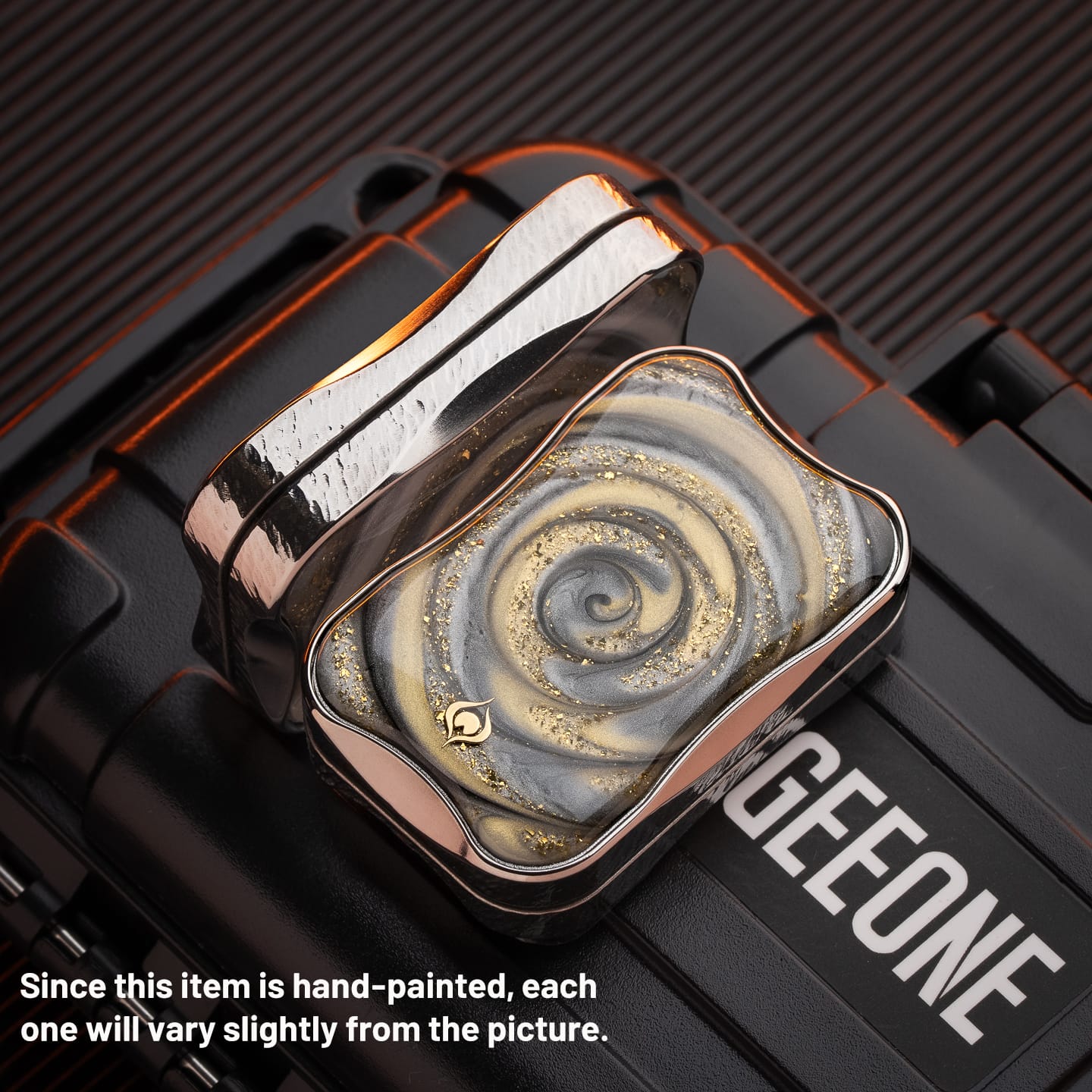 Peacock Fidget Slider Aura Sand Aura Sand / Titanium-temple (slim-pro version) GEEONE exclusive