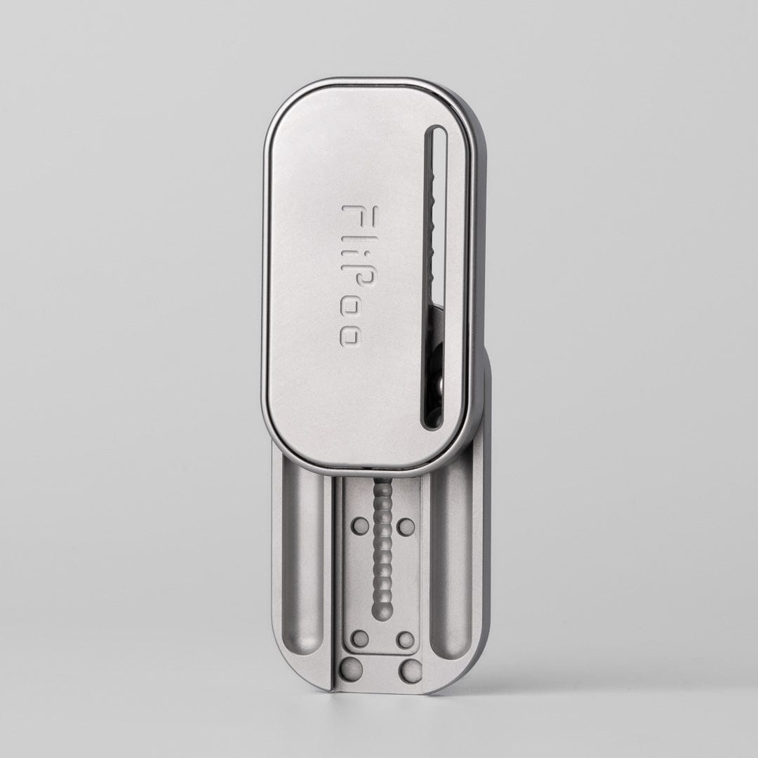PELC Fidget Slider FliPoo Stainless Steel