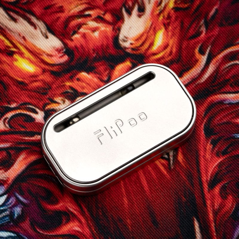 PELC Fidget Slider FliPoo Stainless Steel