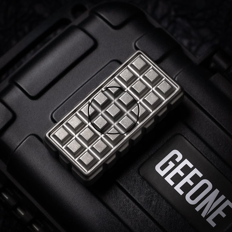 Powerful Brick Fidget Spinner Powerful Brick Stonewashed Titanium