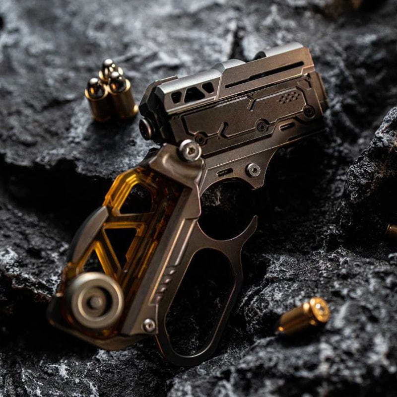 Proxy EDC 禁店铺满减及优惠代码 Cyborg Soul Stainless Steel-black (Cyborg Soul+Fang)