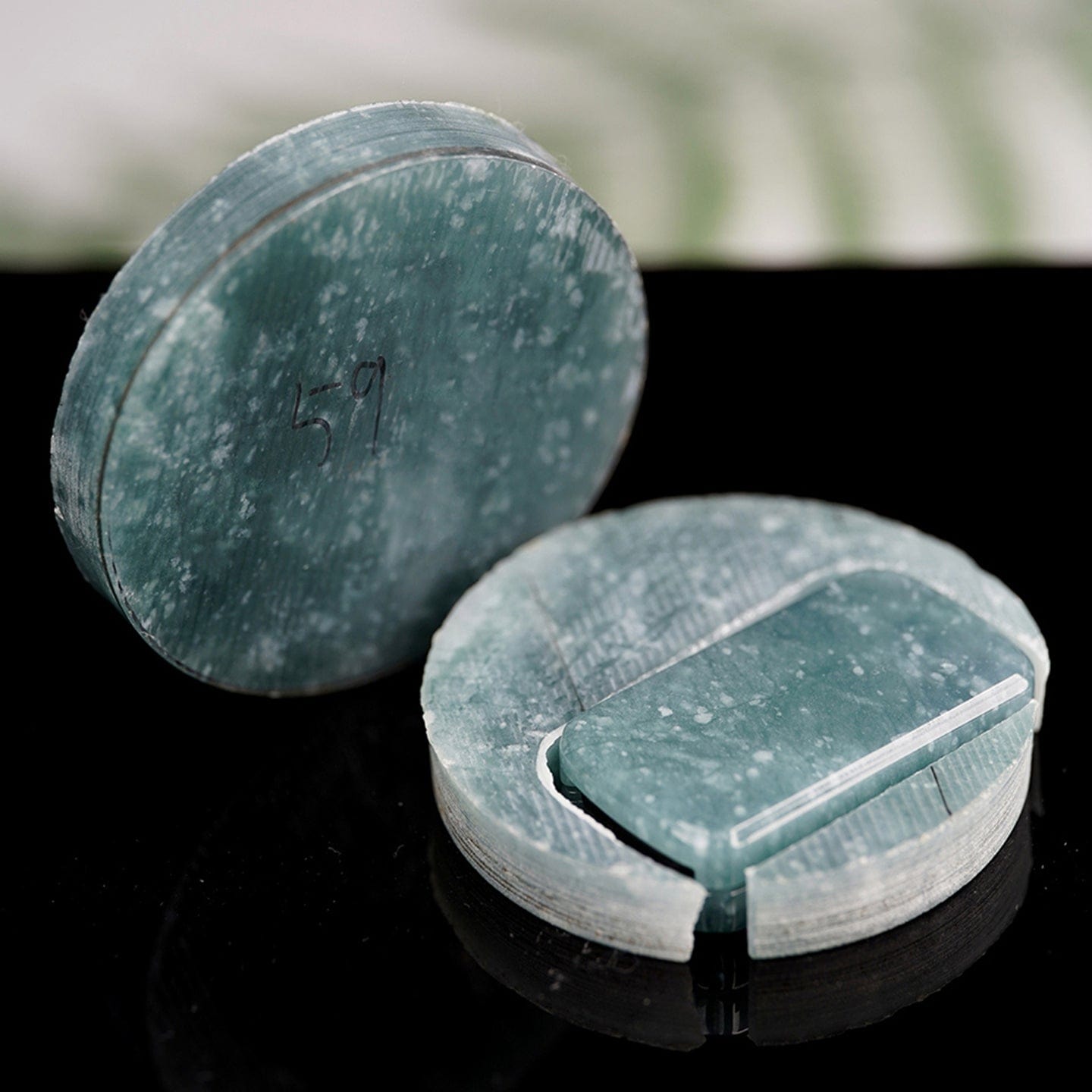 RiDoMi 只禁优惠代码 Leisure Slider Guatemalan jade (ships in 10 days)