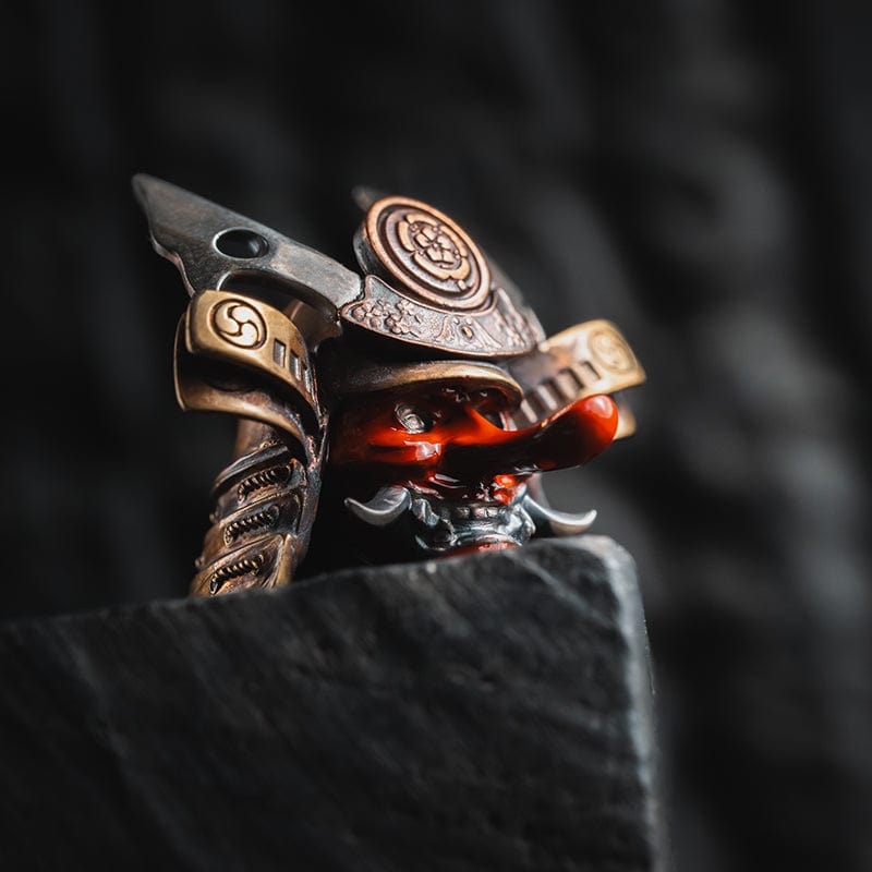 RUISHA Pendants Warrior Lanyard bead Brass+Copper+cupronickel+925 silver (Ships on April 21st))