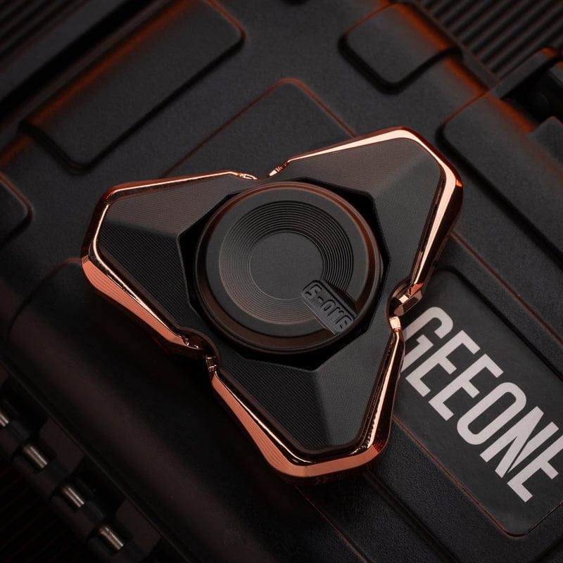 S-ONE Fidget Spinner SUAN Q Ti-black ripples