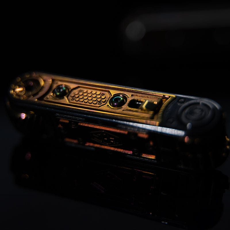SEKI Fidget Slider Cyber Core Zirconium+Oil Slick Zirconium plate (Ships on August 15)