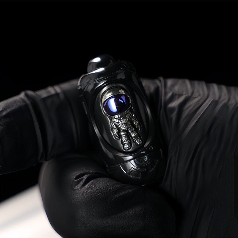 SEKI Fidget Slider HOLY EGG 2.0 Blackened Stainless Steel (ships in 100 days)