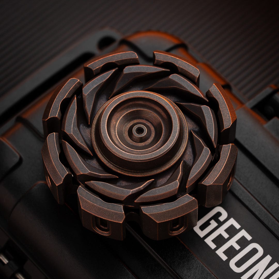 T-MAX Fidget Spinner Lava Turbine S Distress Copper