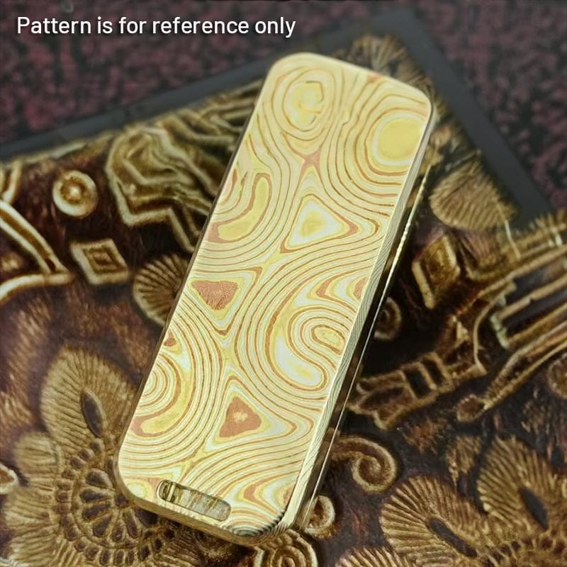 TANGO Fidget Slider Sugar Cube Slider Mokume-twist grain (ships in 90 days)