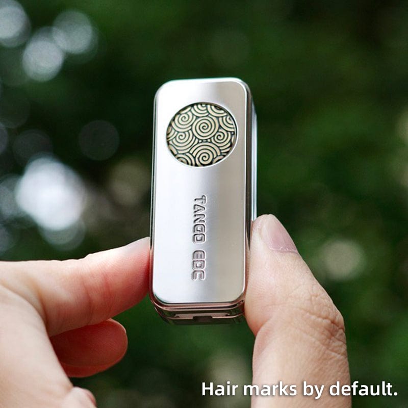 TANGO Fidget Slider Sugar Cube Slider Polished Titanium