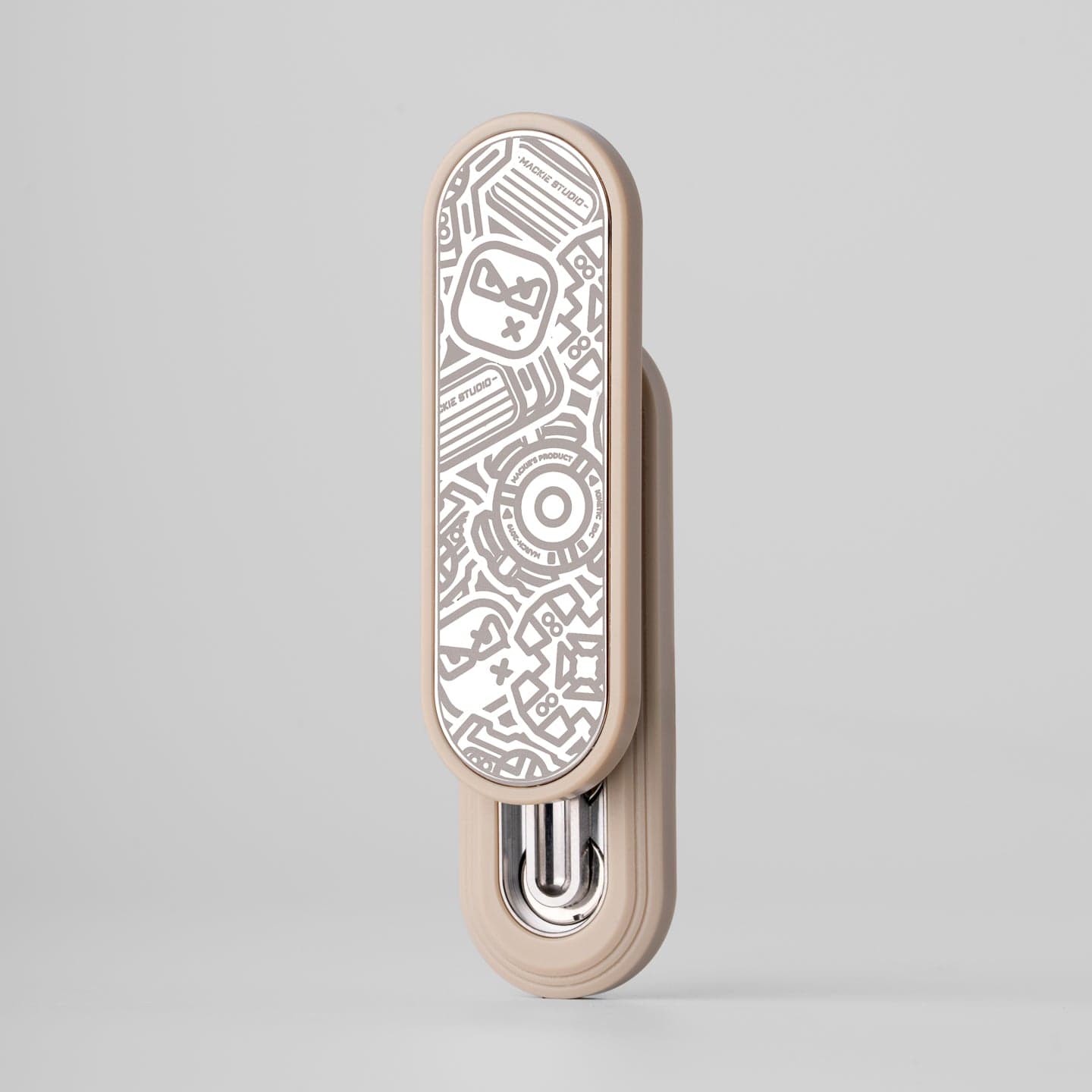 TIER I Fidget Slider Guandan MINI PEEK+SS laser engraving (GEEONE&TIER I)