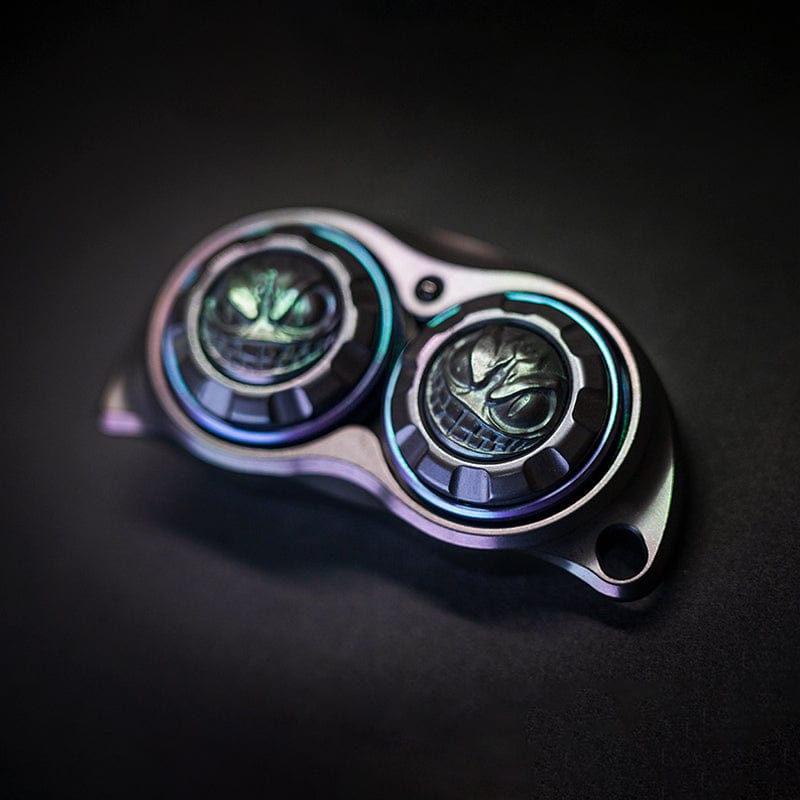 TK Fidget Slider Pea Pod MINI Zirconium+Titanium