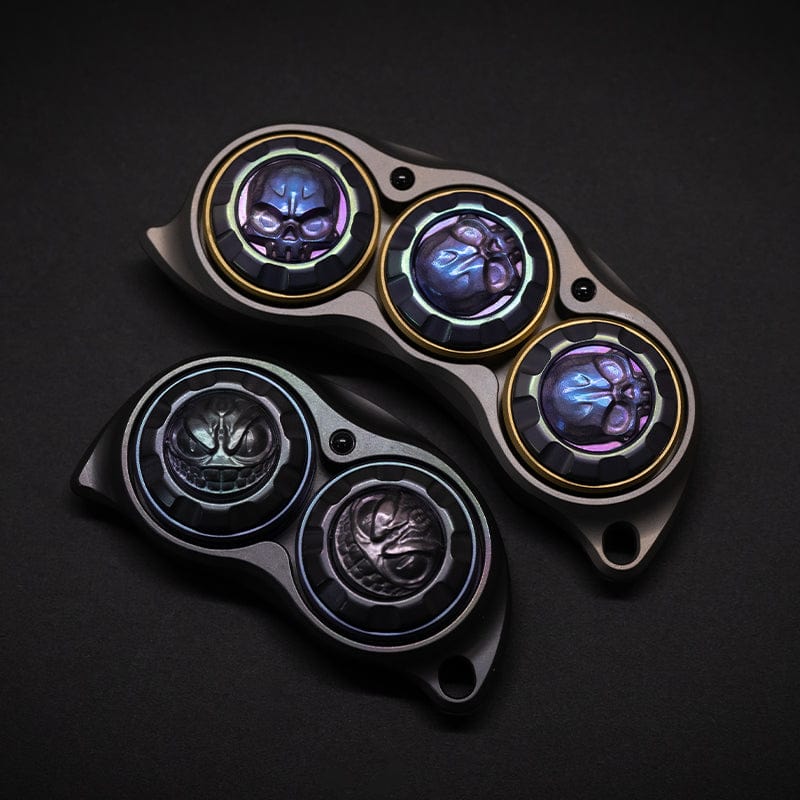 TK Fidget Slider Pea Pod MINI Zirconium+Titanium