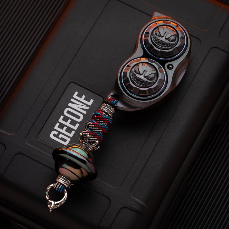 TK Fidget Slider Pea Pod MINI Zirconium/Titanium+planet braiding kit