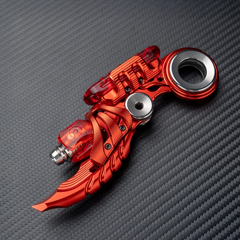 WANWU 只禁优惠代码 Exoskeleton Paraskeleton+Iron Egg+Artificial Eye / Al+PMMA+SS-red anodizing (ships in 7 days) without Exoskeleton