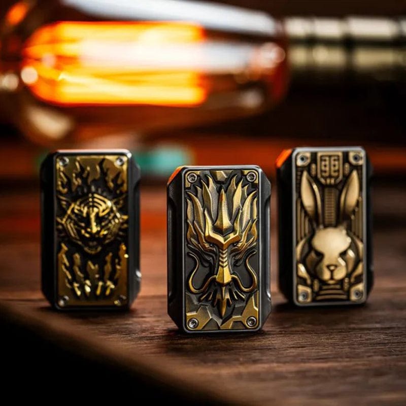 WANWU BULLET PROOF SHIELD(Chinese zodiac) Stainless Steel+Brass